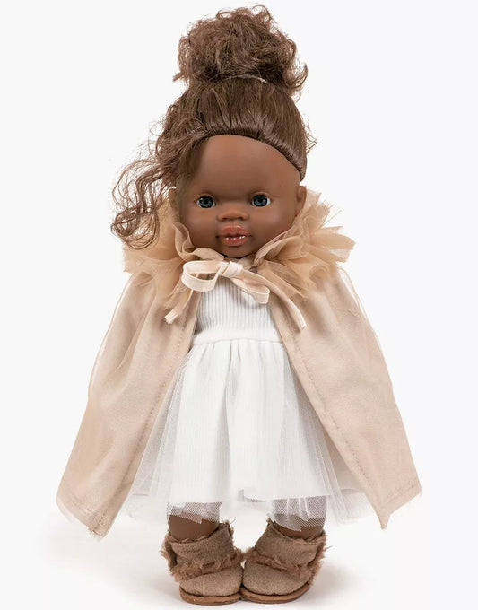 Gordis - Cape de danseuse Oxana en jersey lin et tulle miel