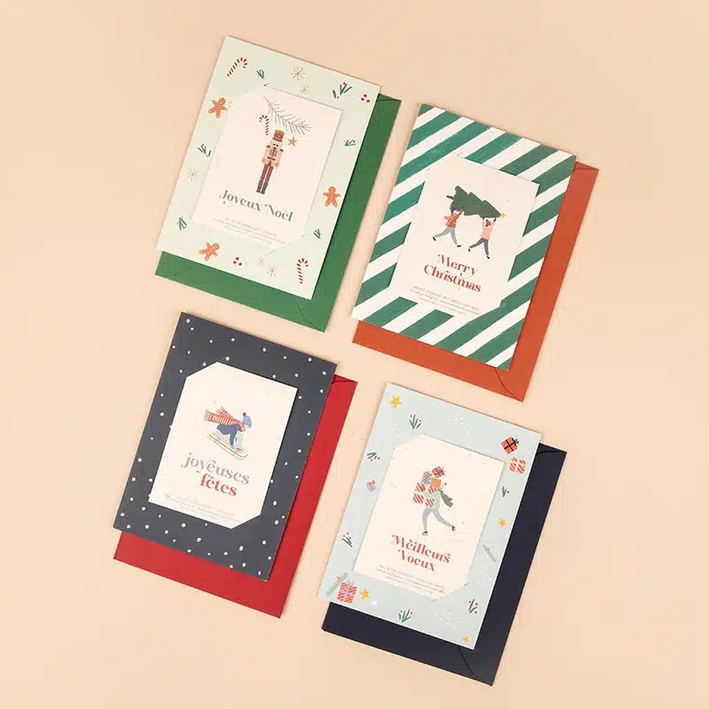 Sachet de graines à offrir « Joyeux Noël » - La Fabrique à Sachets