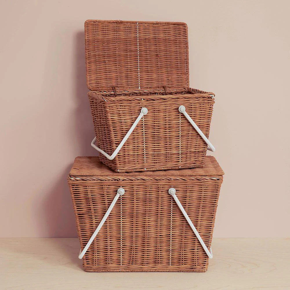 Panier Piki naturel large