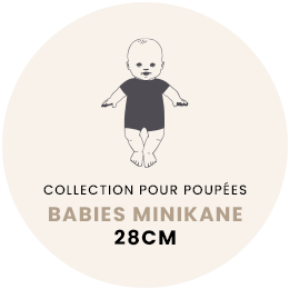 Collection babies pyjama Camille pointillé lin