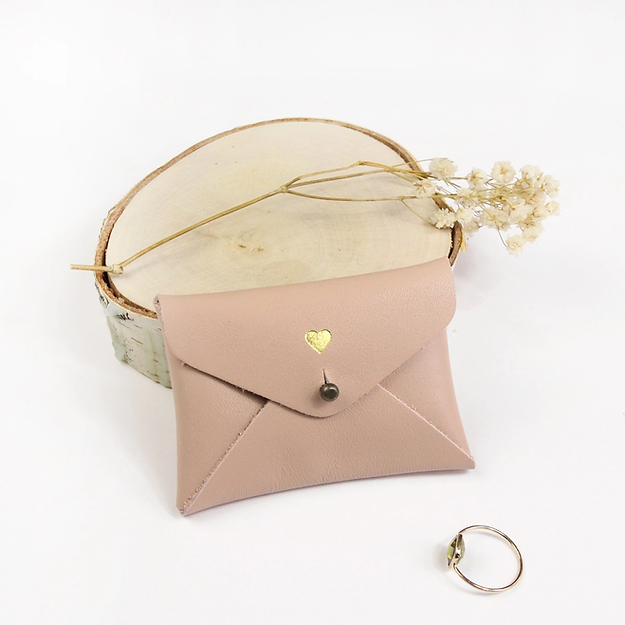 Mini pochette coeur