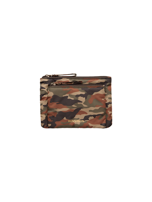 Pochette double camouflage 