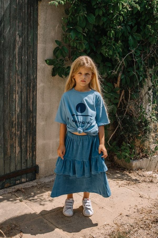Dylan teeshirt jersey Bright Blue
