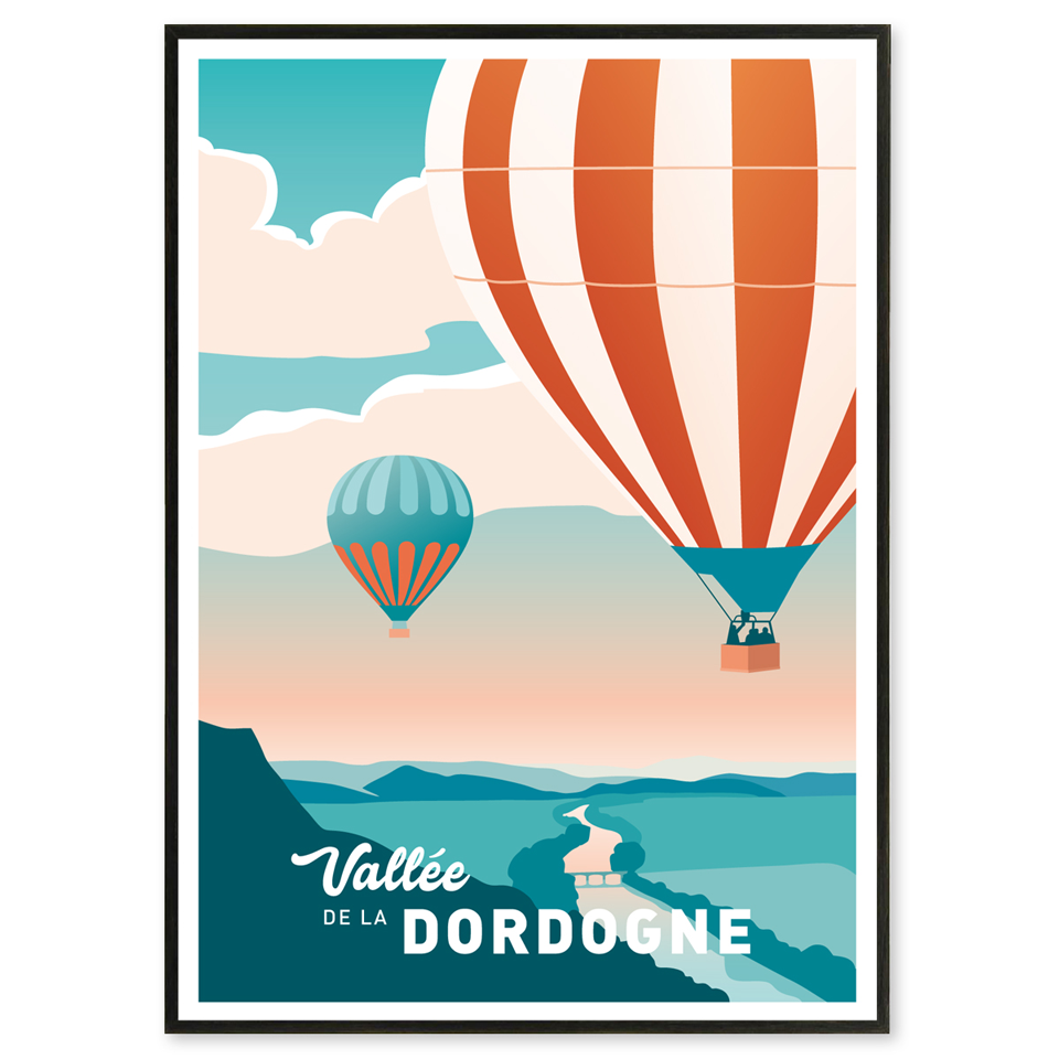 affiche-vallée-de-la-dordogne-les-affichistes