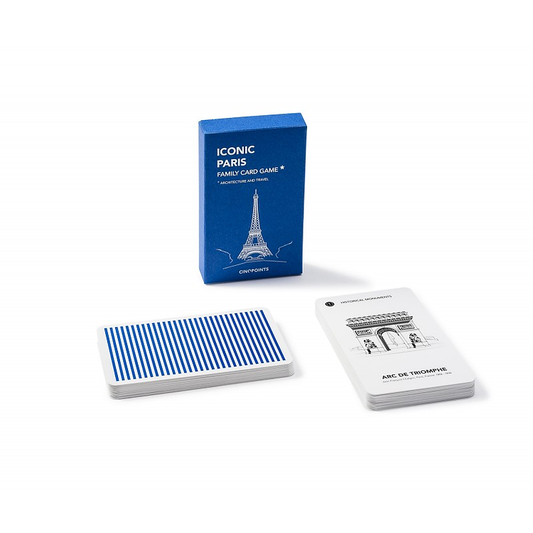 Jeu de carte Iconic Paris 