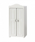 Armoire en bois blanc