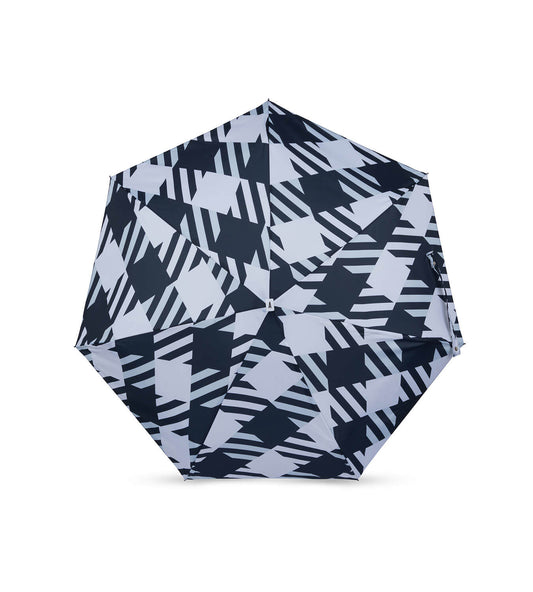 Mini parapluie vichy oversize noir - SMITH