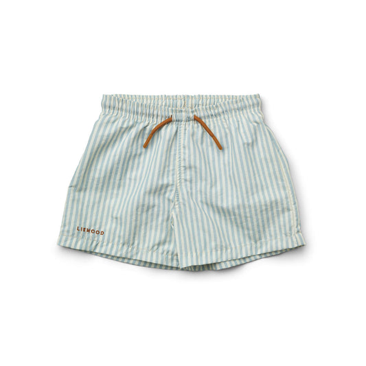 Short de bain Sea blue/crème