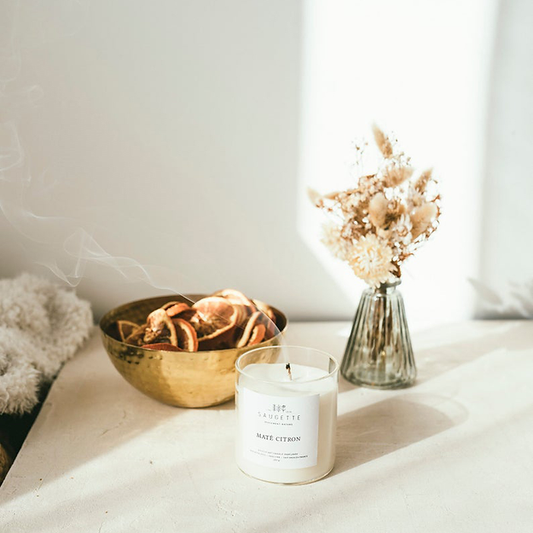 Bougie Maté Citron
